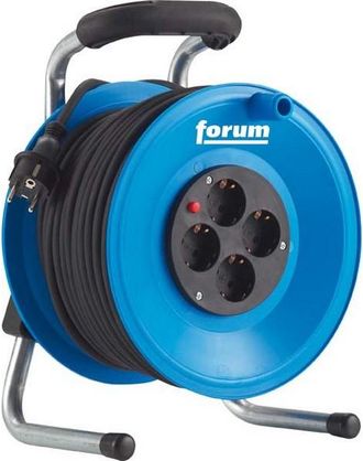 Forum Enrollador De Cable, Pl&aacute;stico, Ip 20, Tipo De Cable : H05 Vv-f 3g1,5, Largo De Cable 50 M, Calidad Del Cable Pl&aacute;stico