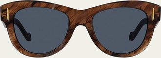 Loewe Anagram Acetate Butterfly Sunglasses