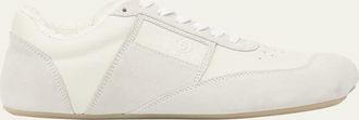 Maison Margiela Anatomic Mixed Leather Sneakers