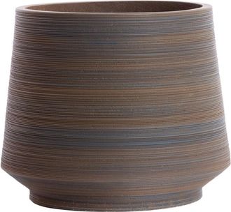 Light & Living Vasija Eowyn De Piedra En Marr&oacute;n Oscuro - &Oslash;53,5x45 Cm