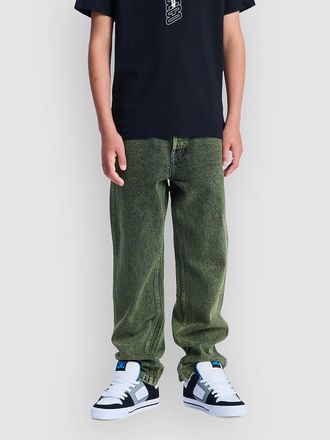 DC Worker Baggy Denim Bronze Kids Hose bronze green