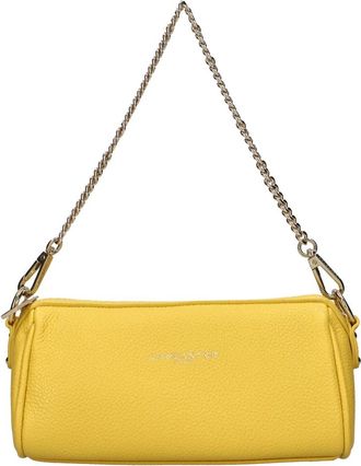 Lancaster Milano Ana Crossbody Bag - Dames - Schoudertassen - Geel - ONE Size - Leer - Tassen