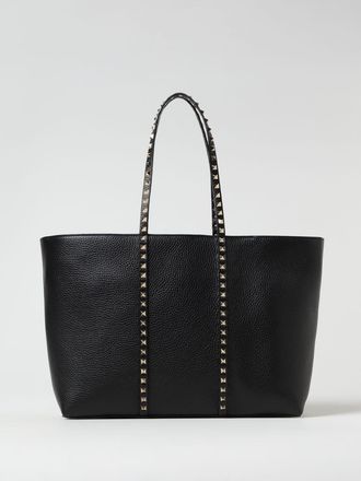 Valentino Garavani Borsa Rockstud Valentino Garavani in pelle a grana