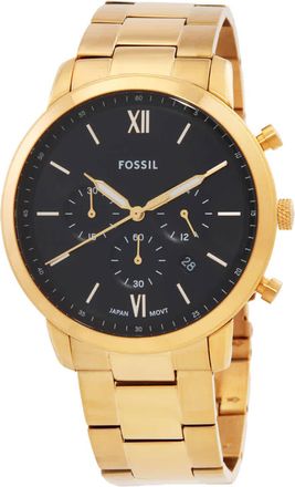Fossil Neutra Chronograph Quartz Black Dial Mens Watch FS6093