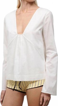 Staud Vivi Top In Ivory