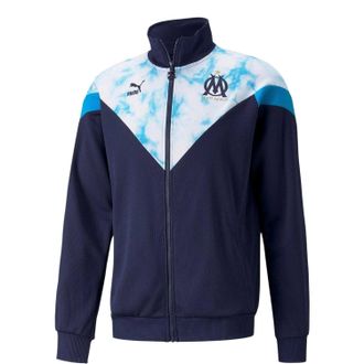 Puma Olympique de Marseille FC-trainingsjack voor heren (Marine)