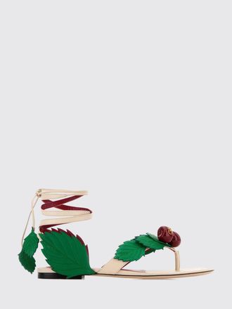 Valentino Garavani Heeled Sandal Woman color Butter