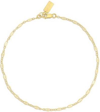 Set & Stones Billie Anklet in Gold at Nordstrom, Size 9.25