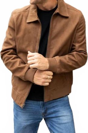 Mauritius Mens Talton Jacket In Whiskey
