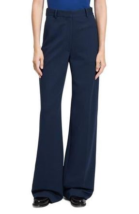Theory Classic Wide Leg Pants in Brght Navy at Nordstrom Rack, Size 0