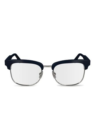 Calvin Klein engraved nose-pads frames - Blue