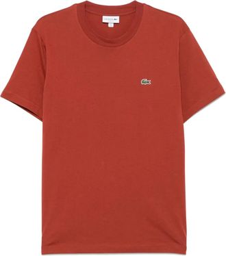 Lacoste cotton T-shirt - men - Cotton - 7 - Brown
