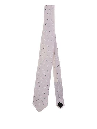Ulturale floral-print linen tie - men - Linen/Flax - One Size - Pink