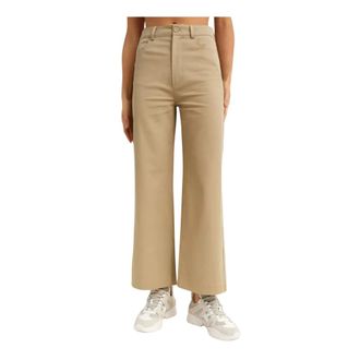 Nanushka Wide Trousers, female, Beige, Size: XS Josine Pants