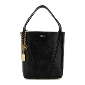 Chlo&eacute; Small Spin Tote Bag - female - Chlo&eacute; - Handbags - Black - ONE SIZE - Bags