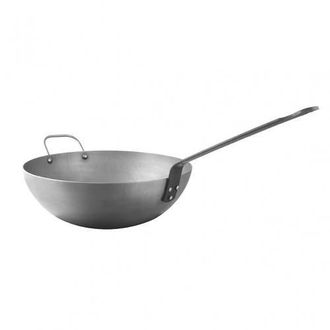 Bloomingdale's MSteel 5.4 Qt. Wok in Silver at Nordstrom