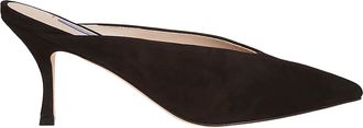 Stuart Weitzman Lulah suede mules