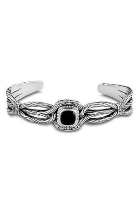 Samuel B. Onyx Cuff Bracelet in Black at Nordstrom Rack
