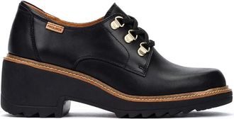 Pikolinos Alcaraz - Dames - Sleehakken - Zwart - 40 EU - Leer - Schoenen