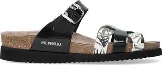 Mephisto Veelzijdige Helma damessandaal - Dames - Sandalen - Zwart - 42 EU - Schoenen