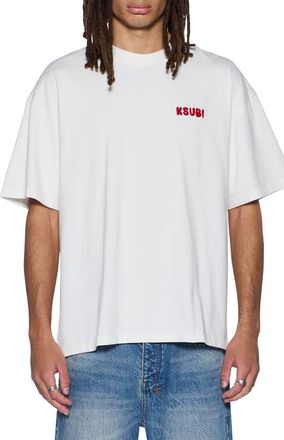 Ksubi Mekanik Excess Graphic T-Shirt in Off White at Nordstrom, Size Xx-Large