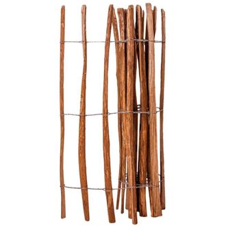 vidaXL Valla De Jardin De Madera De Avellano 120x250 Cm Vidaxl