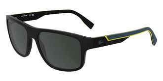 Lacoste L6057S 002 Mens Sunglasses Black Size 57