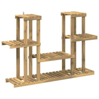 vidaXL Supporto Per Piante Bianco 123 X 25 X 78,5 Cm Vidaxl