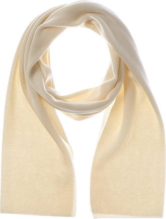 Sofiacashmere Sofiacashmere Full Needle Rib Wool & Cashmere-Blend Scarf