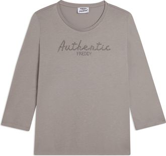 Freddy T-shirt manica 3/4 Authentic con logo FREDDY in strass