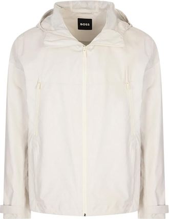 HUGO BOSS Hombre, Chaquetas, Blanco, Talla: S