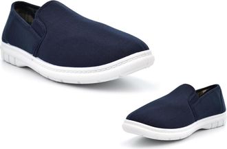 Generic Mens Slip On Shoes Size 6 Boys Shoes Size 11 Canvas Shoe Mens Pumps Comfort Shoe Pumps Pump Comfort Slip On Sizes 6-12 Navy 12 UK