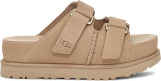 UGG Womens Goldenstar Hi Slide Sandal, Sand, 7.5 UK