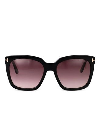 Tom Ford Eyewear oversized-frame sunglasses - Black