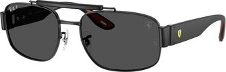 Ray-Ban RB3797M Polarized F002K8 Mens Sunglasses Black Size 58