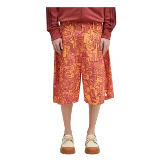Marcelo Burlon Heren, Korte broeken, Oranje, Maat: M