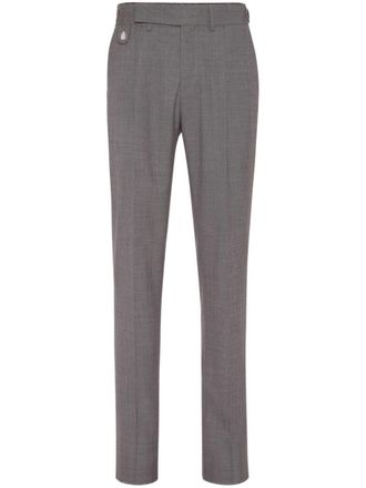 Billionaire Boys Club creased chino trousers - men - Polyamide/Virgin Wool/Cotton - 60 - Grey