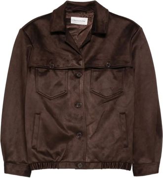 Frankie Shop Giacca Hester con bottoni - Marrone