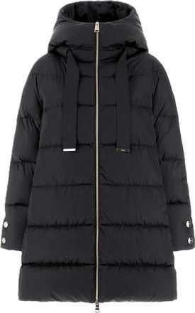 Herno A-Shape Donsjas - Dames - Dons jassen - Zwart - XL - Polyester - Jassen