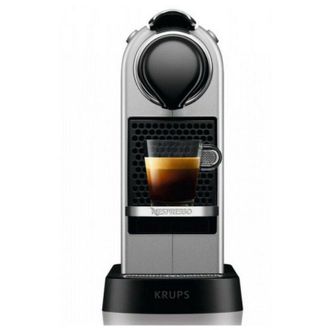 Krups M&aacute;quina nespresso autom&aacute;tica plateada de 19 bares - yy4118fd