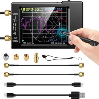 OEM Analizador De Redes Vectoriales De 10 Khz A 1,5 Ghz, Analizador De Antenas Hf, Vhf Y Uhf. Mide Par&aacute;metros S, Relaci&oacute;n De Onda Estacionaria (roe), Reta