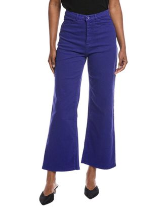 Sally Lapointe Twill High-Waist Pant