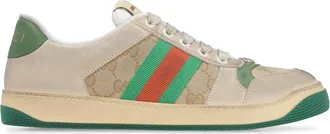 Gucci Screener Lace-up Sneakers