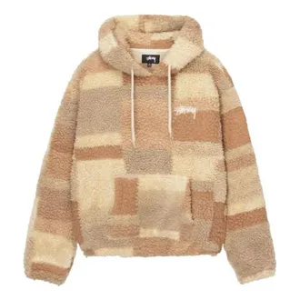 St&uuml;ssy Bronson Sherpa Hoodie Tan 118519