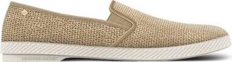 Rivieras Shoes Raffia Slip-On Loafer in Beige at Nordstrom, Size 42