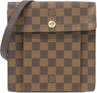 Louis Vuitton Pre-owned Cross Body Bags, female, Brown, Size: ONE SIZE Pre-owned Vintage Cross Body Bag