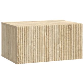 vidaXL Mueble Para Tv De Pared Roble Sonoma 59,5 X 41 X 30 Cm Vidaxl