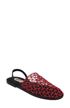 Mia Kairo Sandal in Red Woven at Nordstrom, Size 8.5