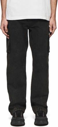 Purple Canvas Cargo Pants in Black at Nordstrom Rack, Size Small