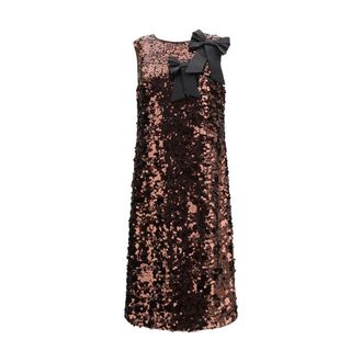Ganni Ganni Recycled Polyester Cocktail Womens Dress